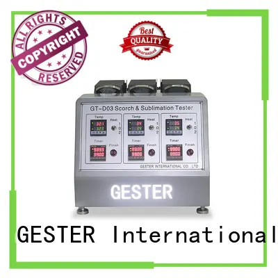 GESTER customized linear abrasion tester for test 1