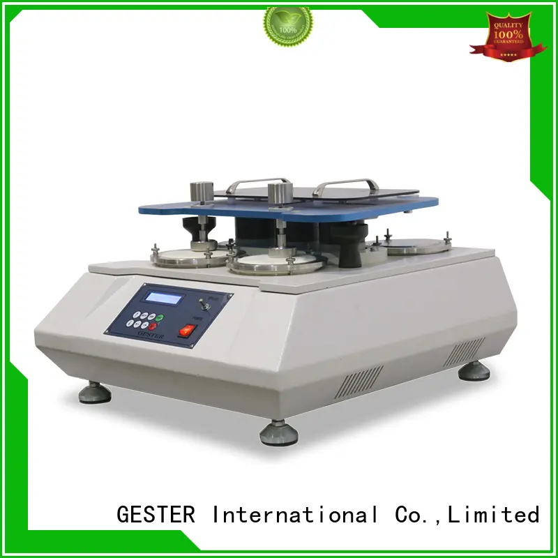 GESTER abrasion testing machine price supplier for footwear 1