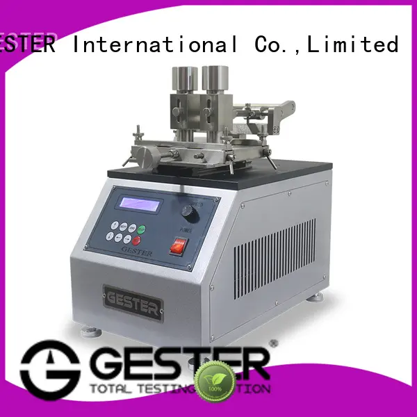 GESTER water penetration test of leather supplier for test 1