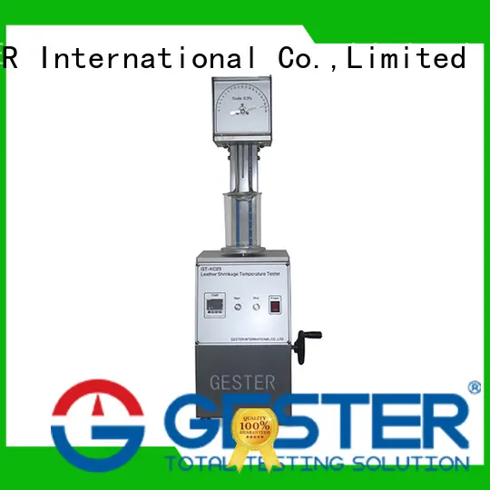 GESTER permeability test equipment procedure for yarn 1
