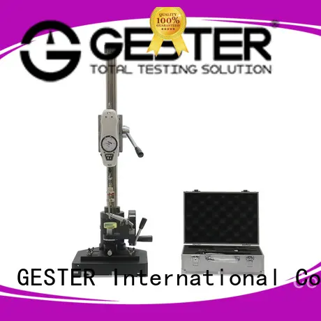 GESTER tensile testing machine calibration procedure wholesale for test 1