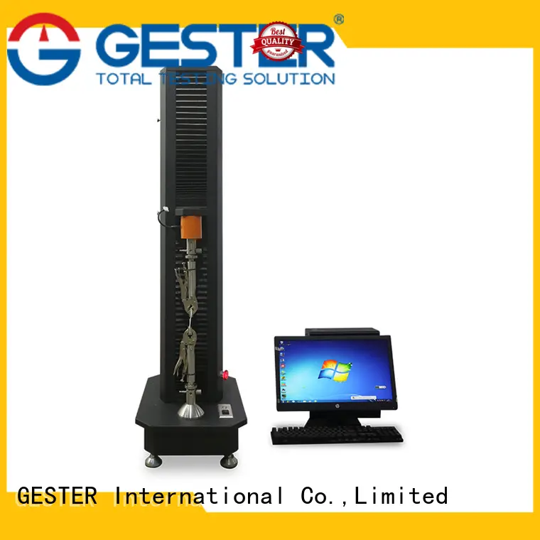 GESTER programmable computerized universal testing machine supplier for textile 1