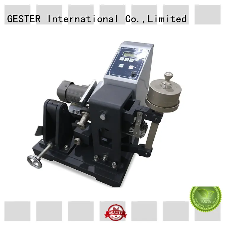 GESTER rubber martindale rub test supplier for footwear 1