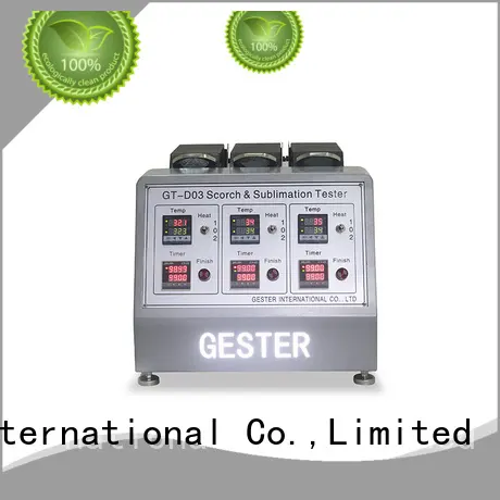 GESTER hydraulic veslic rub fastness tester for sale for lab 1