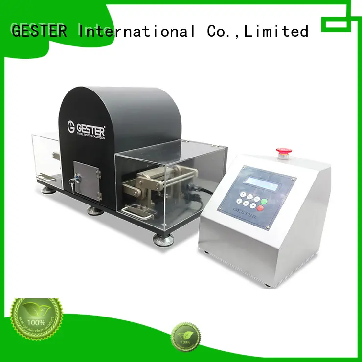 GESTER shoe material test equipment supplier for she1 1