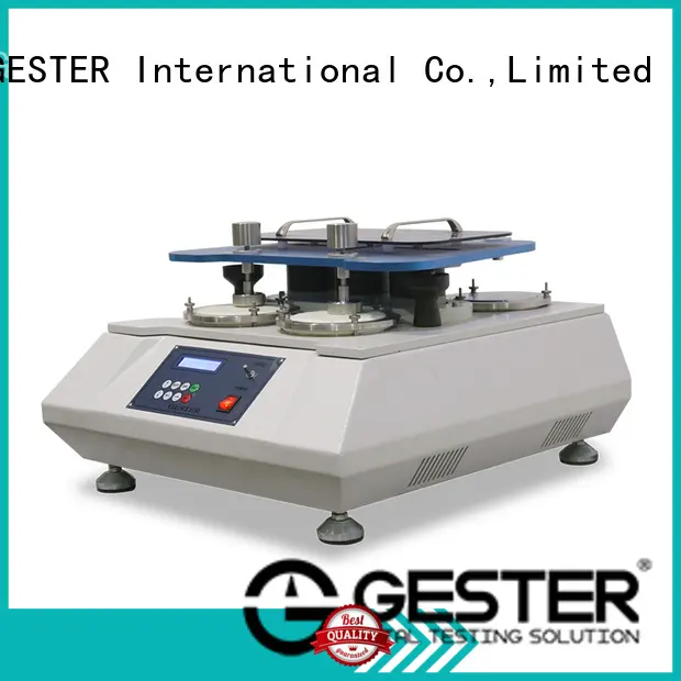 GESTER abrasion testing machine price standards for fabric 1