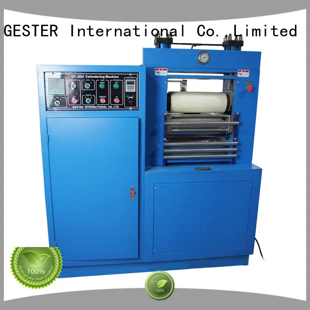 GESTER rubber Fabric Testing Machine procedure for fabric 1