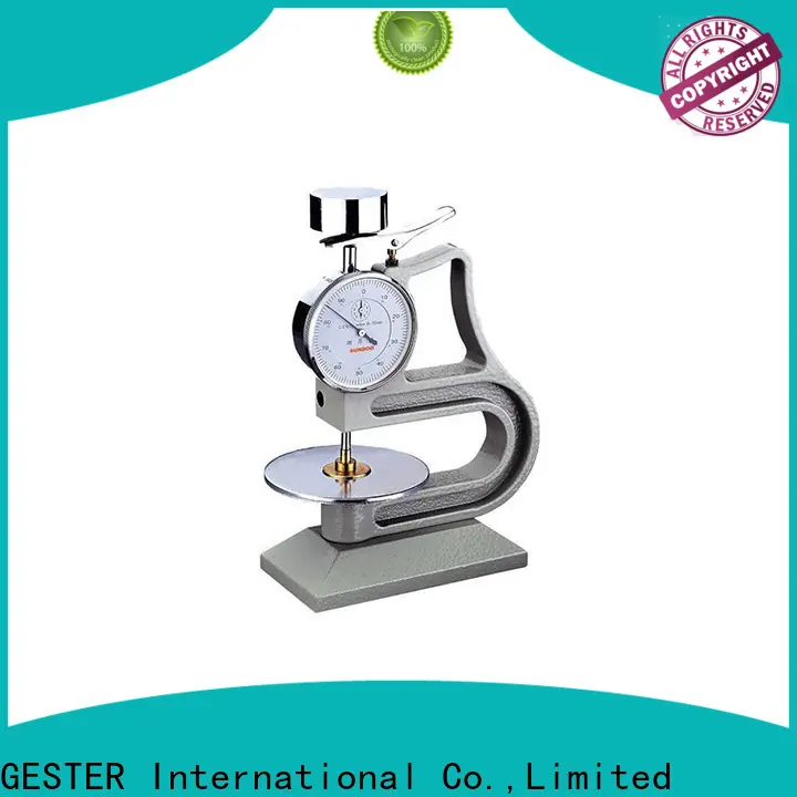 GESTER rubber water penetration test of leather supplier for test 1