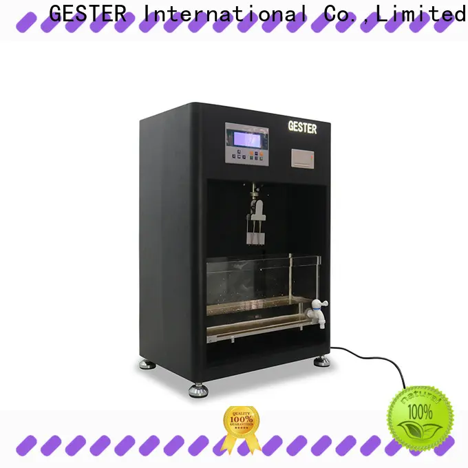 GESTER water permeability tester supplier for test 1