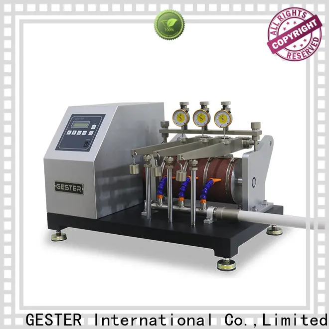 GESTER high precision abrasion tester price standards for shoes 1