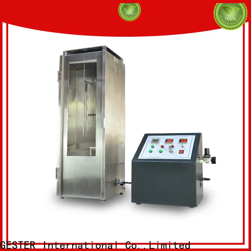 GESTER customized Flammability Tester For Fabrics standard for test 1