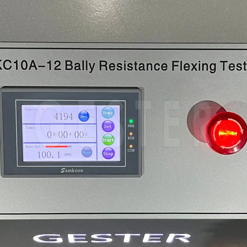 GESTER digital bally flexing tester price for footwear 3