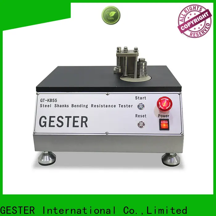 GESTER Customized shoe material test equipment price list for shoe material 1