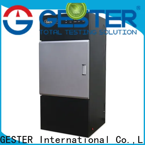 GESTER air permeability testing machine procedure for test 1