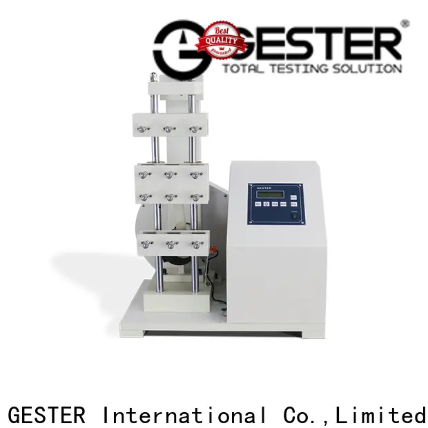 GESTER high precision Bally Resistance Flexing Tester procedure for lab 1