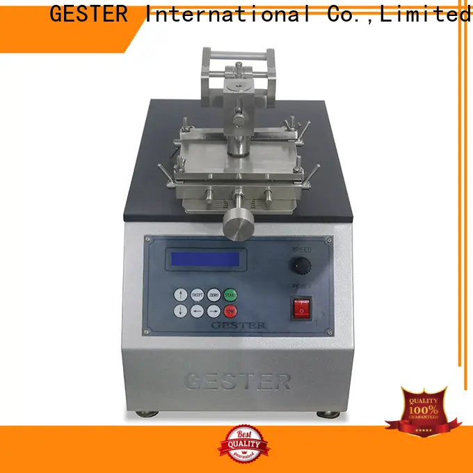 GESTER abrasion tester taber supplier for shoes 1