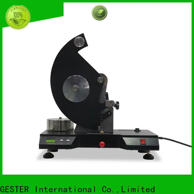 GESTER elmendorf tear tester procedure for laboratory 1