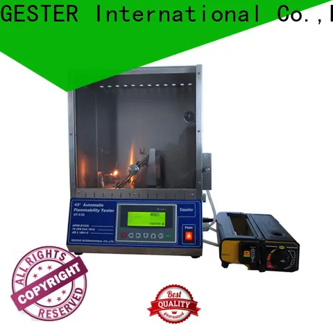 GESTER safety flammability tester price for textile 1
