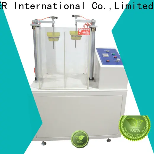 Customized water permeability test for shoe material price list for she 1