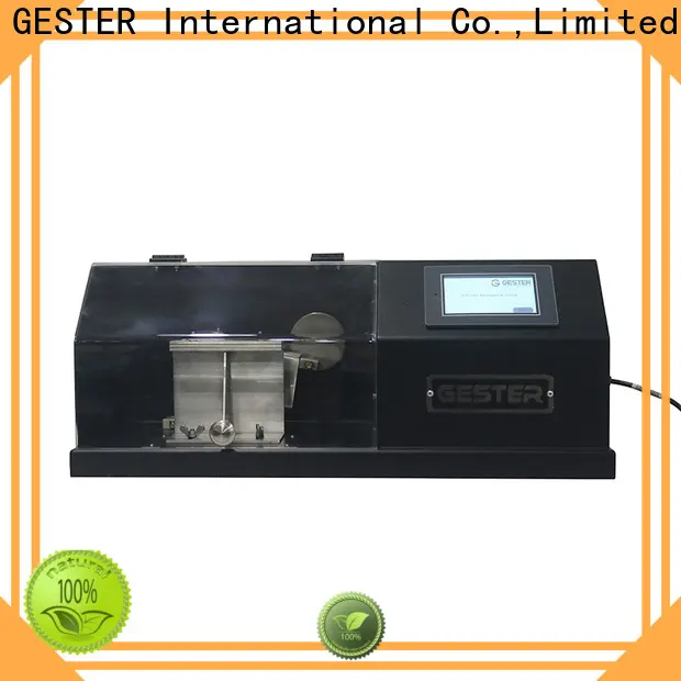 GESTER Universal air permeability testing machine procedure for lab 1