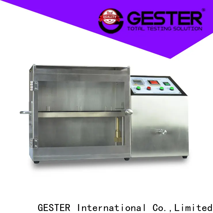 GESTER flammability test price for textile 1