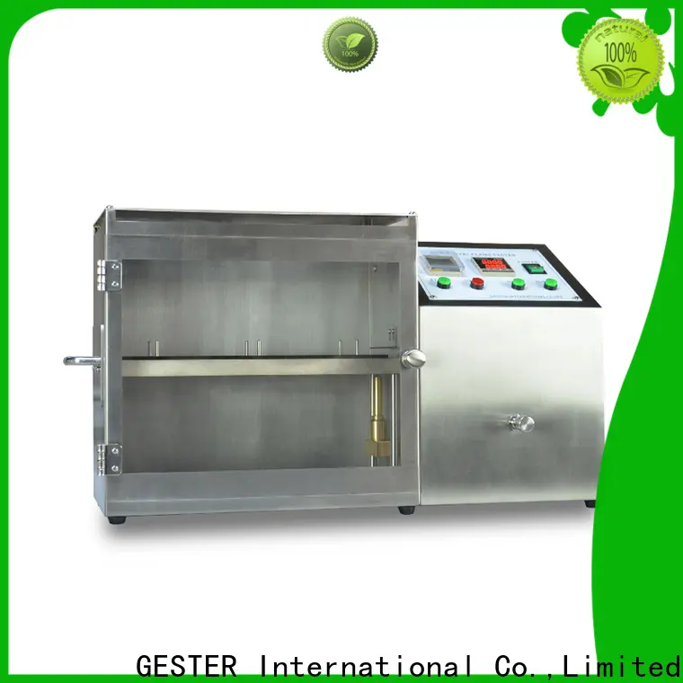 GESTER rubber Fabric Testing Instruments procedure for fabric 1