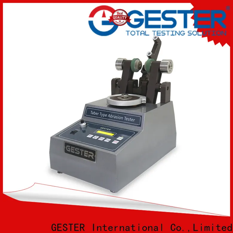 GESTER rubber Leather Testing machine supplier for material 1