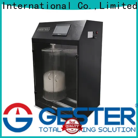 GESTER steel air permeability tester procedure for lab 1