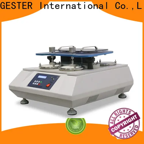 GESTER rubber Leather Testing Equipment supplier for material 1