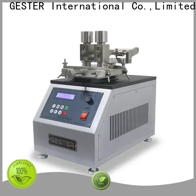 GESTER safety din abrasion resistance tester supplier for she 1