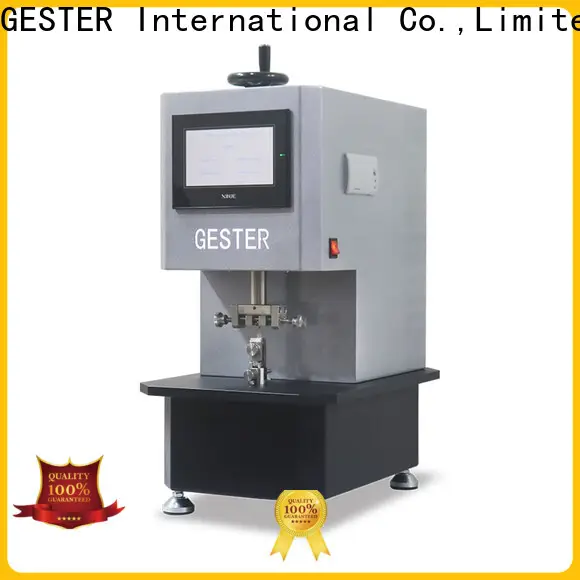 GESTER Instruments hydraulic procedure for test 1