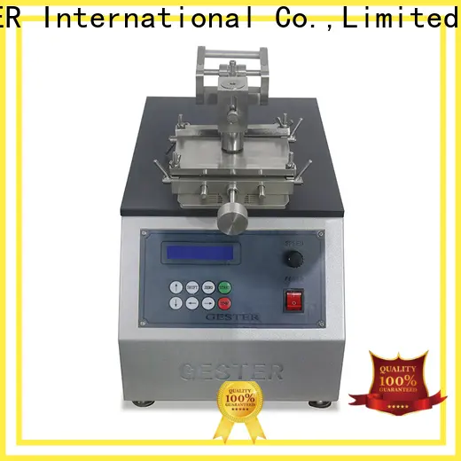 GESTER Instruments IULTCS Veslic Leather Abrasion Tester standard for shoe 1