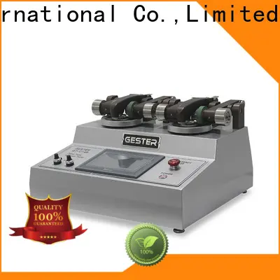 GESTER Instruments taber abrasion test results supplier for shoe material 1