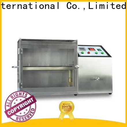 customized vertical flammability test standard for test 1