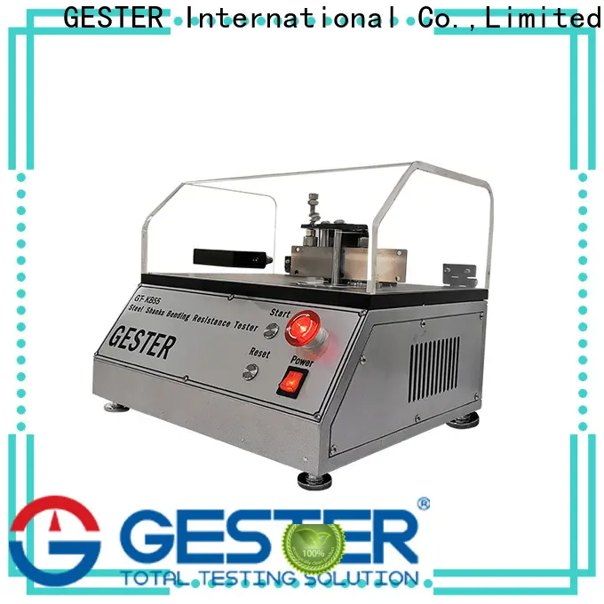 GESTER Instruments shoes flexing machine supplier for shoe material 1
