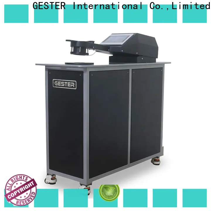 GESTER Instruments latest air permeability tester for textiles price for fabrics 1