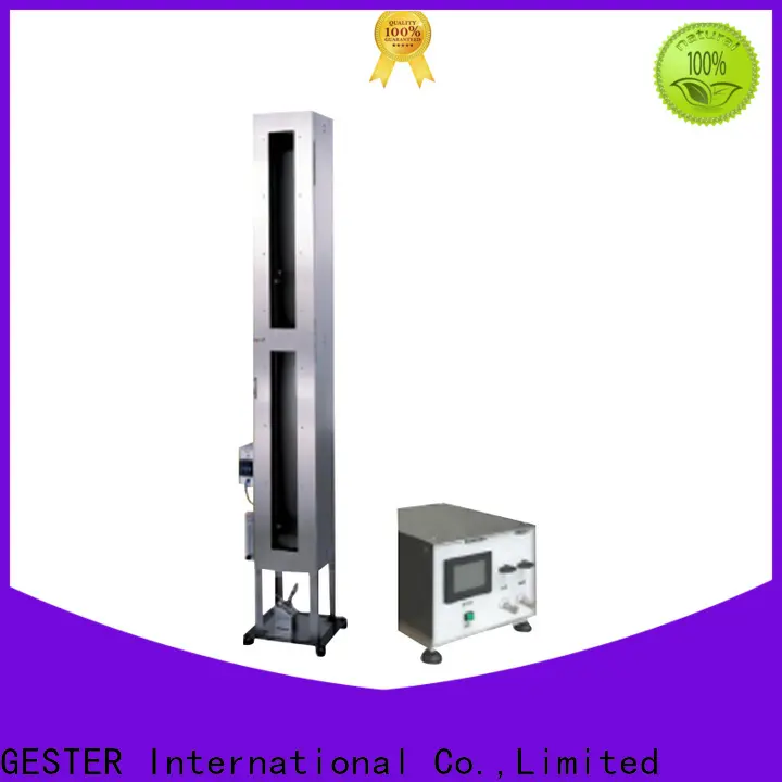 GESTER Instruments Blanket Flammability Testing Machine standard for test 1