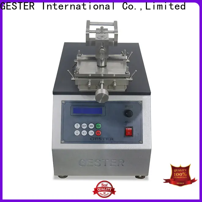 GESTER Instruments Din Abrasion Testing Machine factory for shoes 1