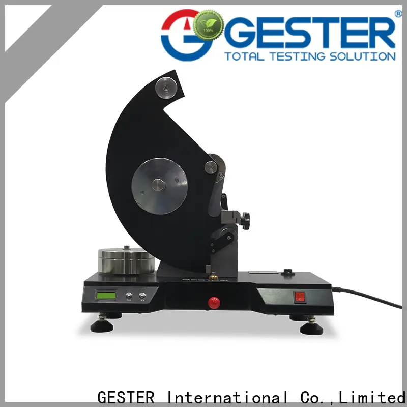 GESTER Instruments elmendorf tear tester procedure for test1 1