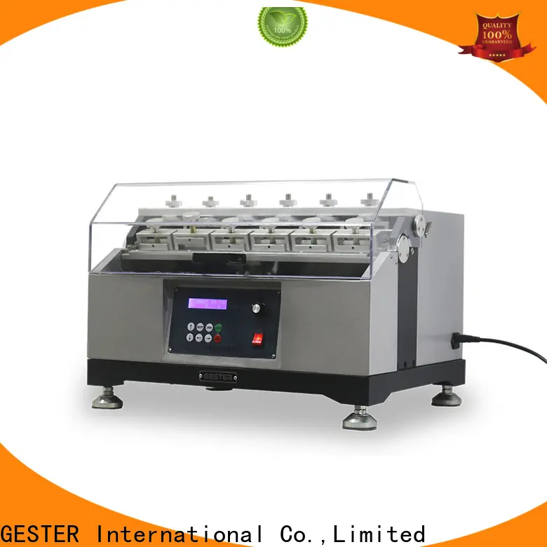 GESTER Instruments wholesale din abrasion resistance tester supply for shoe material 1