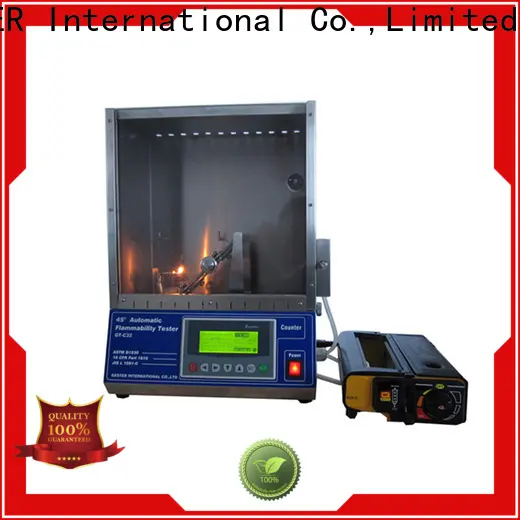 GESTER Instruments customized 45 degree flammability test chamber manufacturers for textile 1