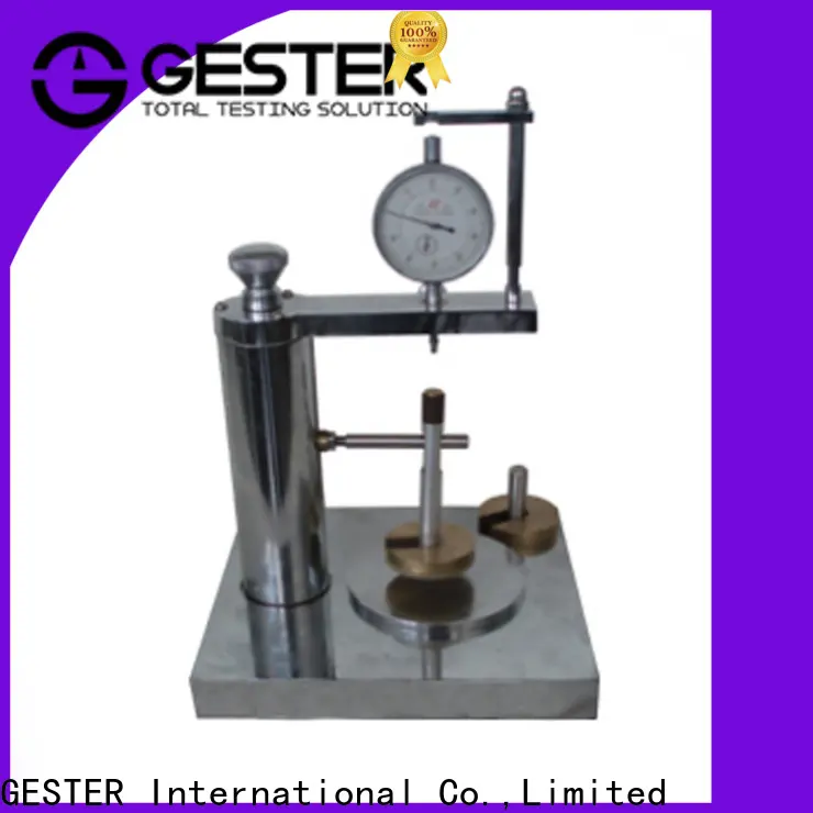 GESTER Instruments hydrostatic head test procedure suppliers for test 1