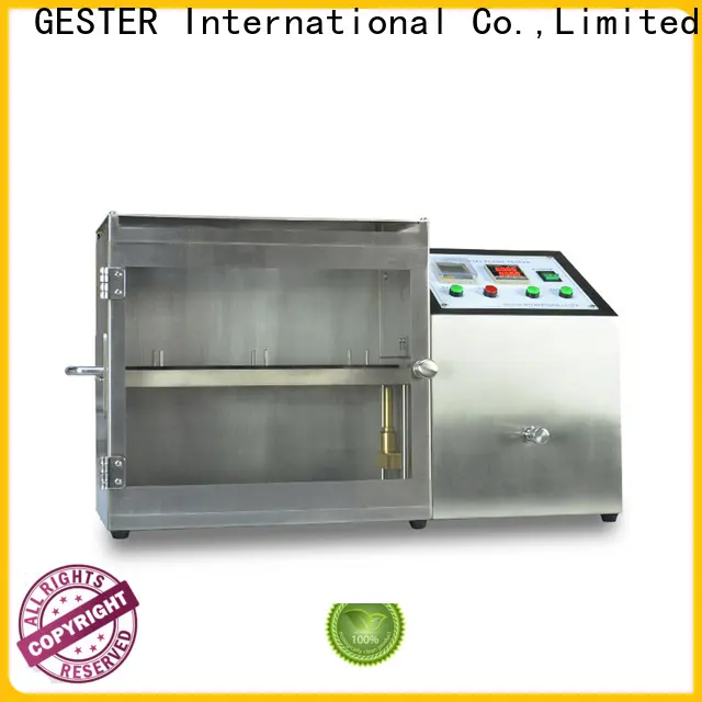 custom textiles 45 degree flammability tester supply for test 1