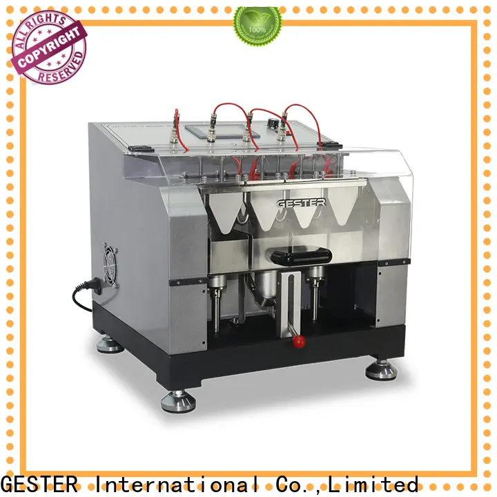 GESTER Instruments latest Din Abrasion Resistance Tester company for footwear 1