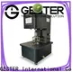 New zipper testing machine procedure for test 1
