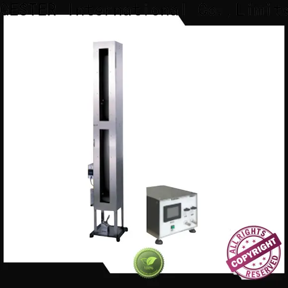 GESTER Instruments cfr 1610 45° flammability tester factory for textile 1