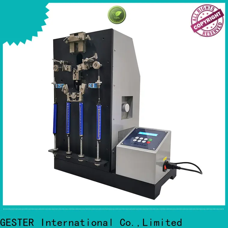 GESTER Instruments rubber zipper tester suppliers for shoes 1