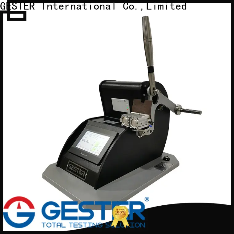 GESTER Instruments tear strength of fabric company for test 1