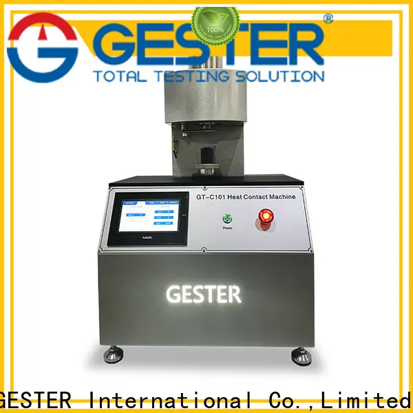 GESTER Instruments flammability test for fabric company for test 1