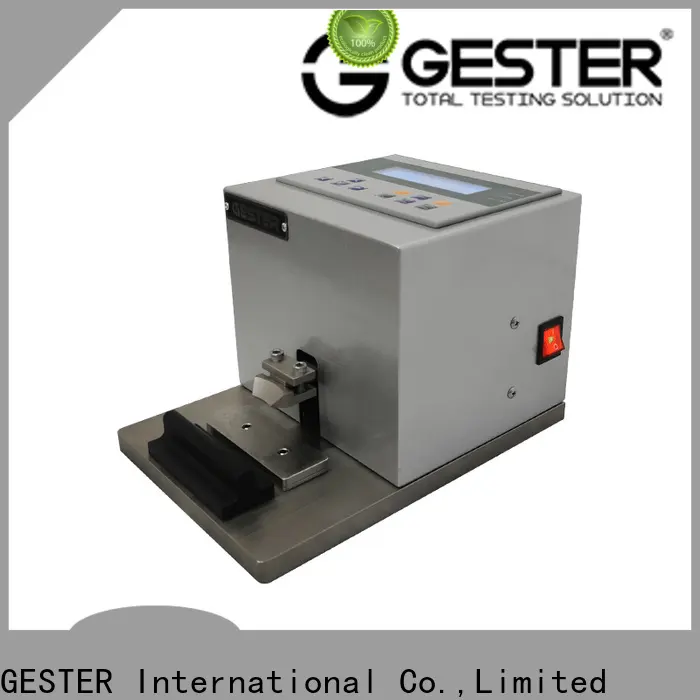 GESTER Instruments custom tension testing machine procedure for shoes 1